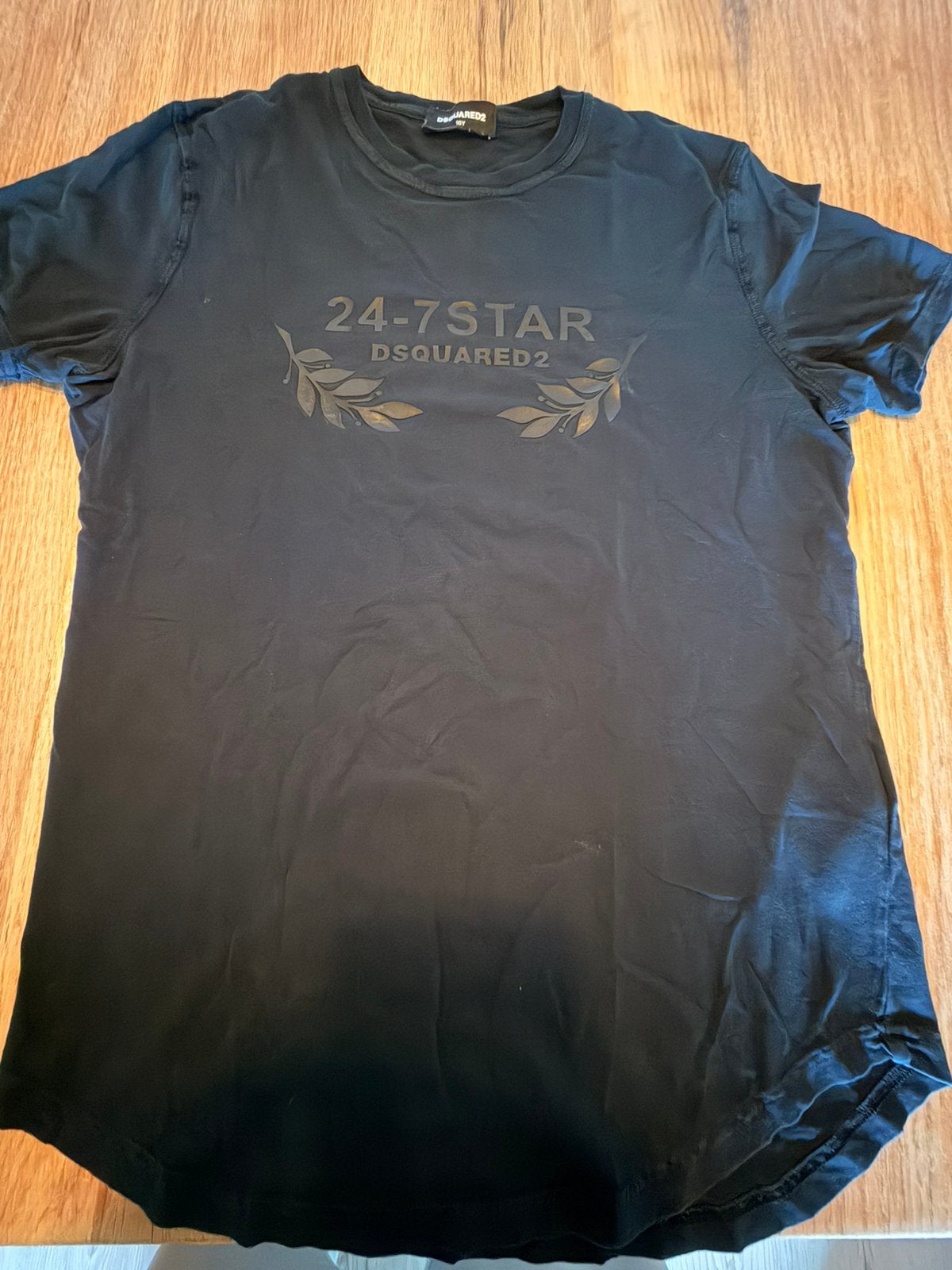 Dsquared2 tshirt donkerblauw, Ophalen of Verzenden, Zo goed als nieuw, Jongen, Shirt of Longsleeve