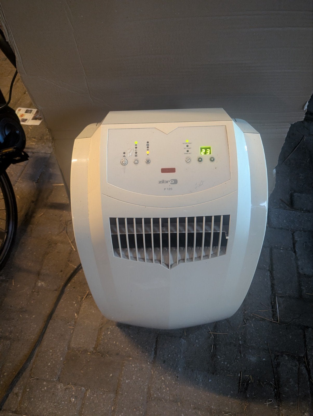 Zibro P125 Mobiele Airco - Koelen en Ontvochtigen, Ophalen, Gebruikt, Minder dan 60 m³, Timer