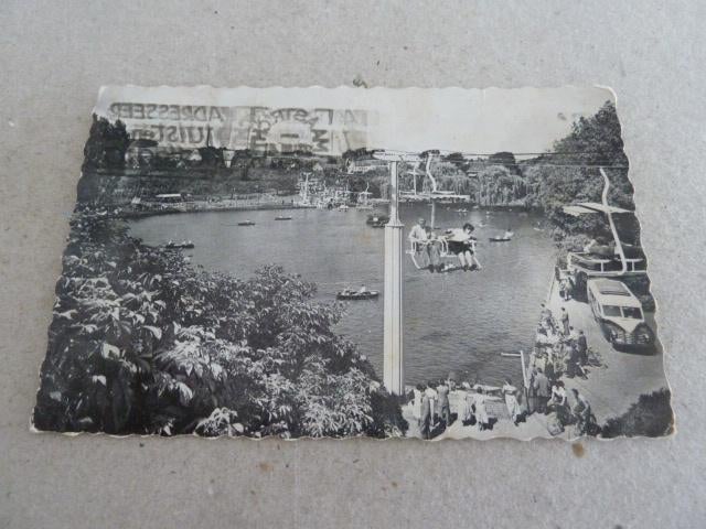 Valkenburg 1956 Ontspanningsoord Natuurbad, Ophalen of Verzenden, 1940 tot 1960, Gelopen, Limburg