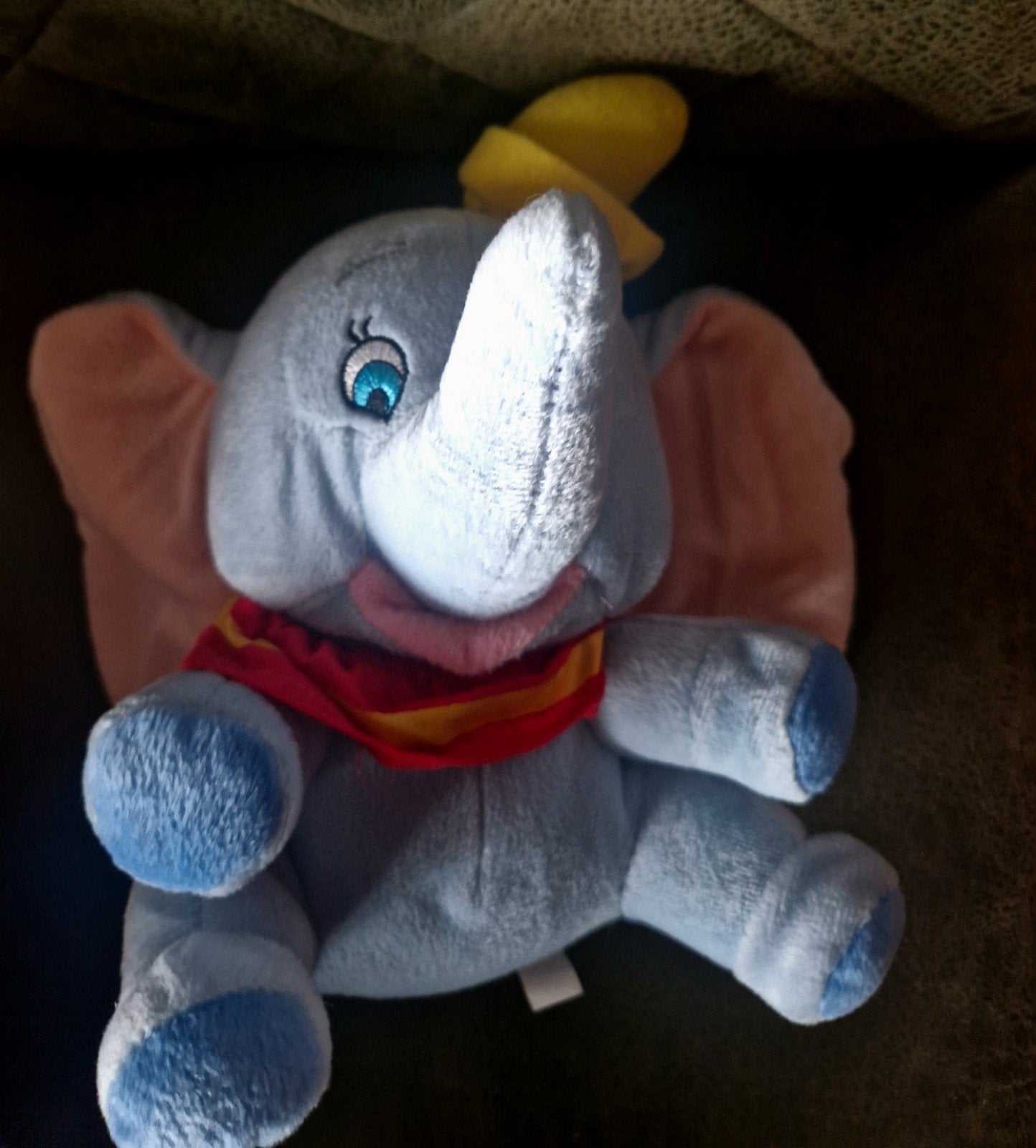 Disney Dumbo Knuffel - Zo goed als nieuw, Disney, Disney, Blauw, Ophalen of Verzenden
