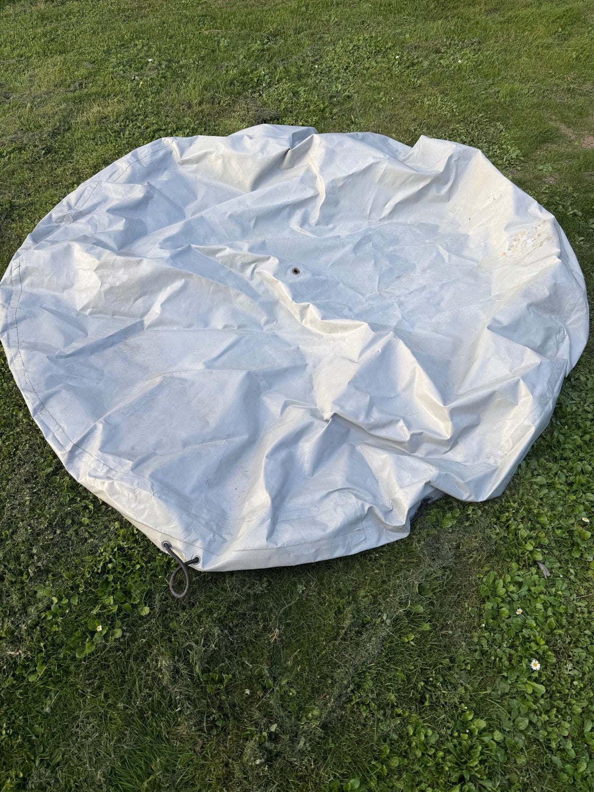 Ronde afdekhoes voor hottub ducktub, Ophalen of Verzenden, Gebruikt