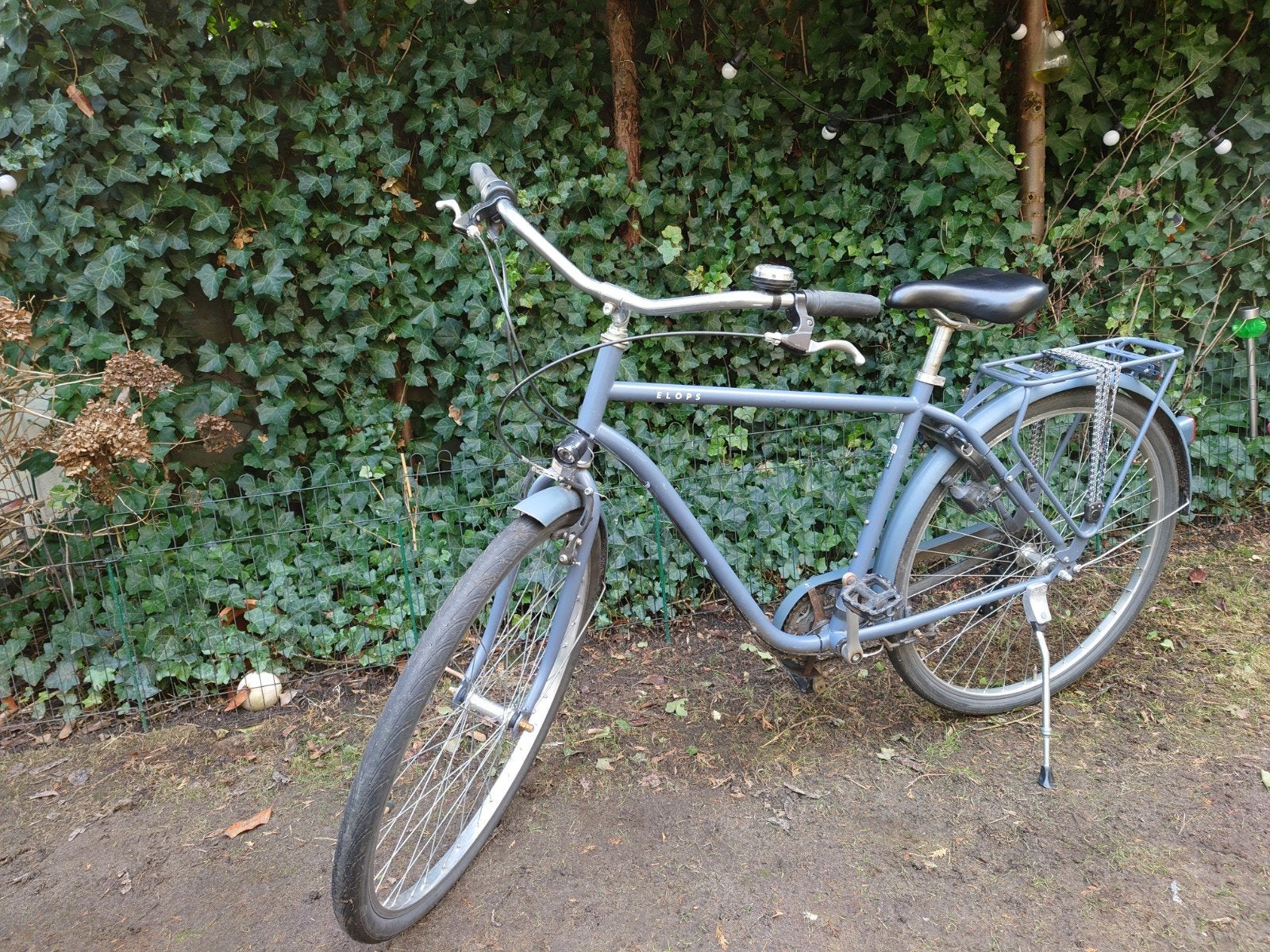 Jongensfiets 28" Elops Citybike 120 HF, Gebruikt, Velgrem, Versnellingen, Elops