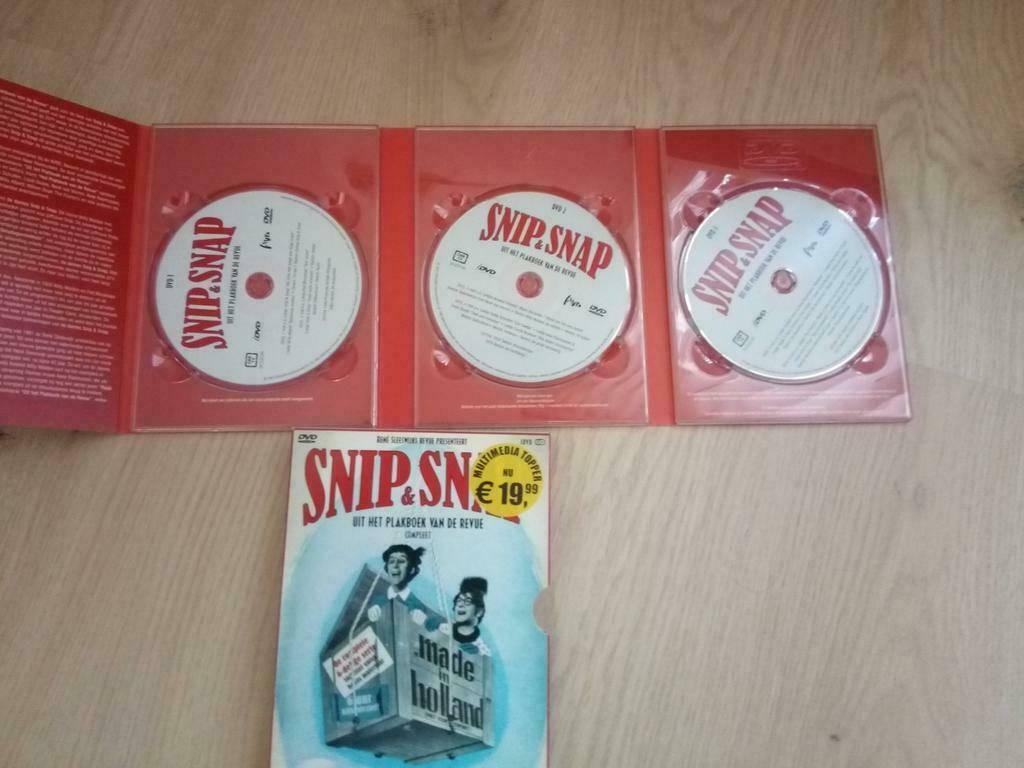 Snip & Snap 3 dvd 's, Alle leeftijden, Ophalen of Verzenden, Zo goed als nieuw, Komedie