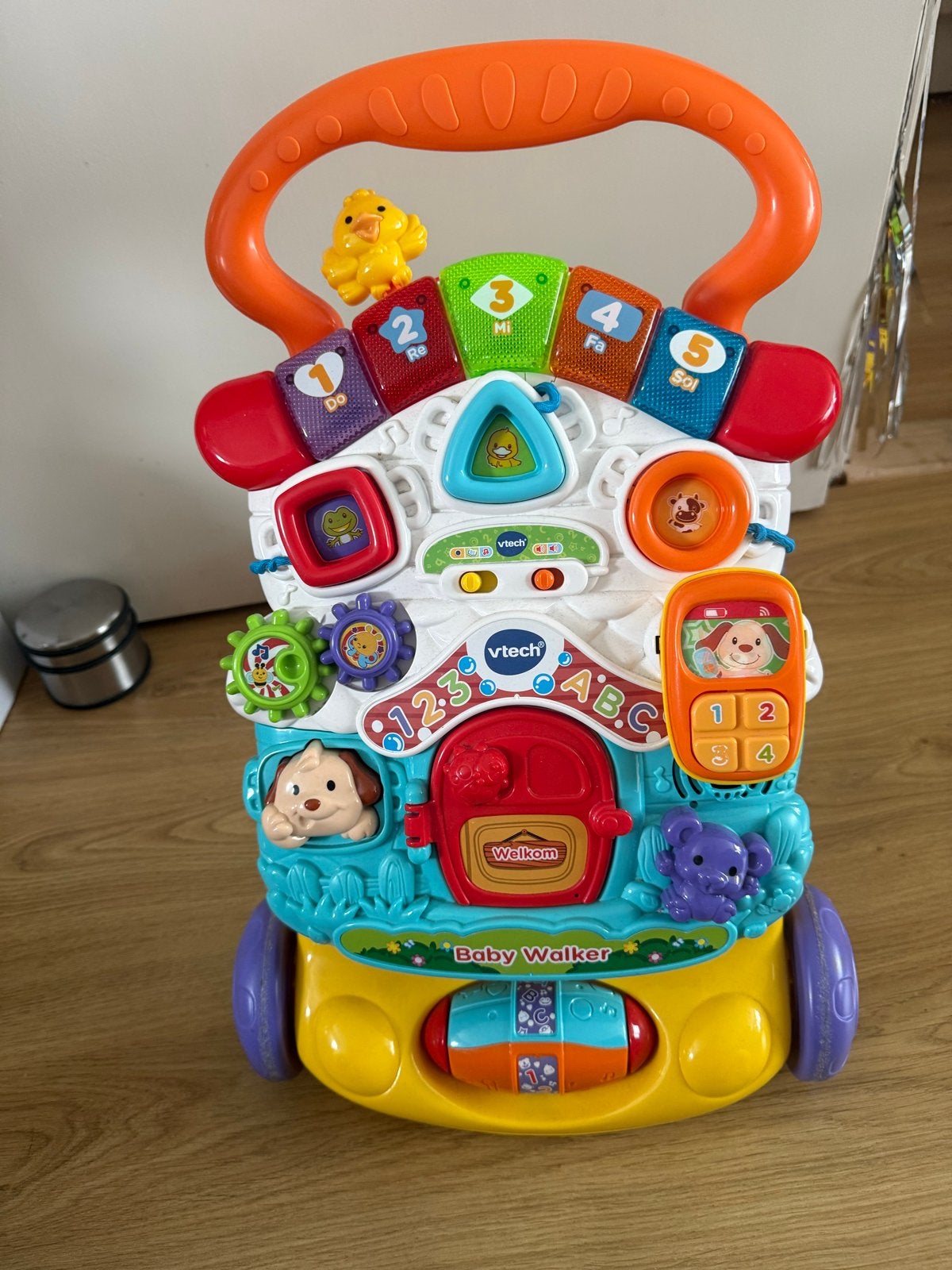 Vtech Baby Walker - Interactieve Loopwagen, Kinderen en Baby's, Speelgoed | Babyspeelgoed, Ophalen, Gebruikt, Overige typen, Met licht