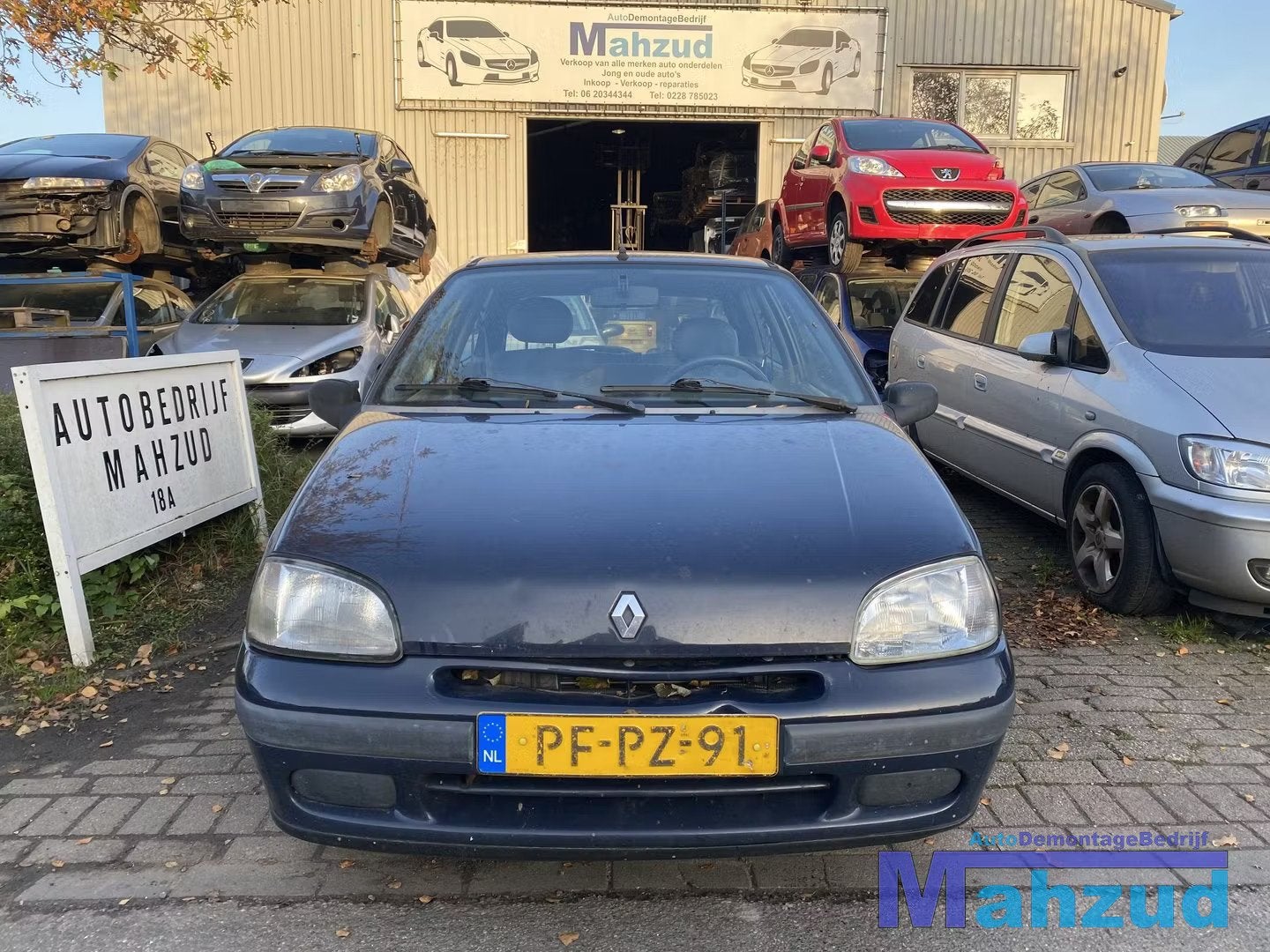 1996 Renault Clio 1 1.2 Demontage Sloop Onderdelen donorauto, Renault Group, Gebruikt, Contact.group@renault.com, Renault