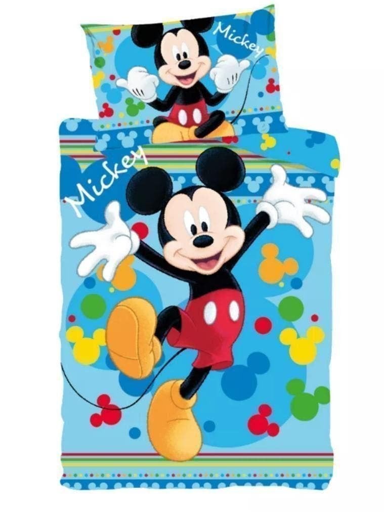 Mickey Mouse Baby / Peuter Dekbedovertrek 100 x 135 - Disney, Meerkleurig, Ledikant, Dekbedovertrek, Nieuw