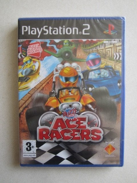 Buzz Junior Racers PS2 Playstation 2, Overige genres, Nieuw, Ophalen of Verzenden, 3 spelers of meer