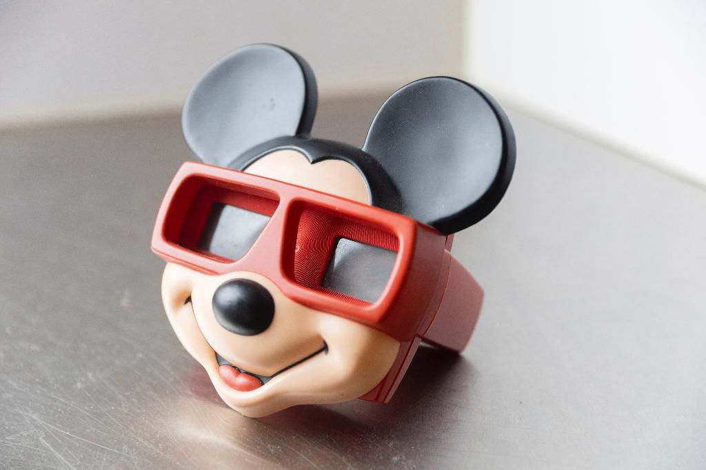 Vintage Mickey Mouse View-master incl. schijf (1989), Ophalen of Verzenden, Mickey Mouse, Zo goed als nieuw, Overige typen