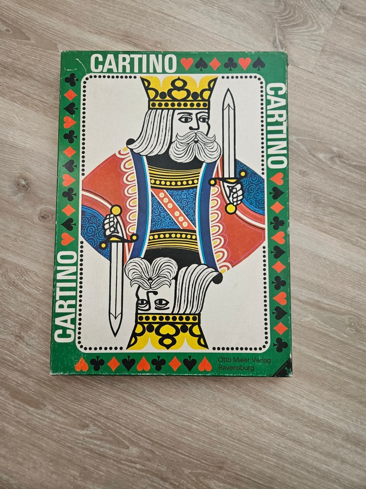 Cartino bordspel - Otto Maier Verlag Ravensburg, Een of twee spelers, Ophalen of Verzenden, Gebruikt, Otto Maier Verlag Ravensburg