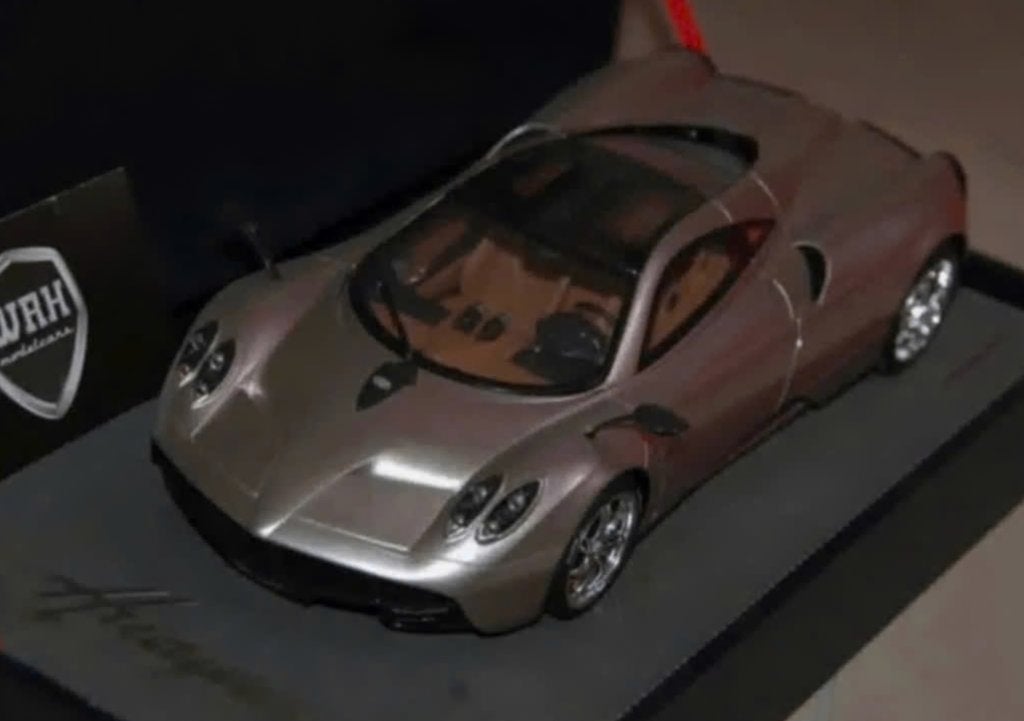 1:18 PAGANI HUAYRA champagne metallic BBR LTD 330 PCS WRH, Verzenden, Zo goed als nieuw, Auto, Overige merken