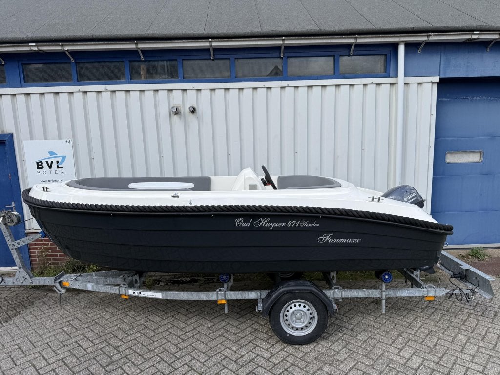 Prachtige Oudhuijzer 471 Tender sloep Yamaha 9,9pk Vaarklaar, Niet ingevuld, Overige typen, Niet ingevuld, 5 m