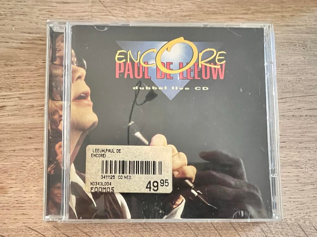 Paul de Leeuw - Encore (Dubbel Live CD), Ophalen of Verzenden, Zo goed als nieuw, Overige genres