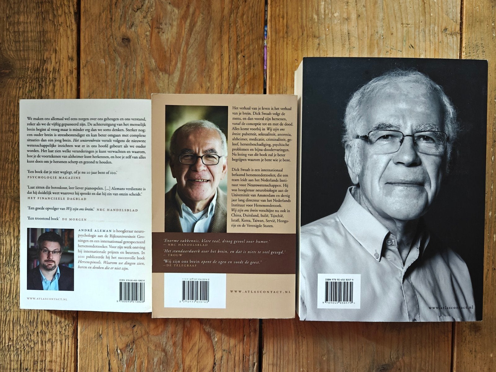 Het senioren brein / Wij zijn ons brein/Het Creatieve brein., Boeken, Ophalen of Verzenden, Zo goed als nieuw