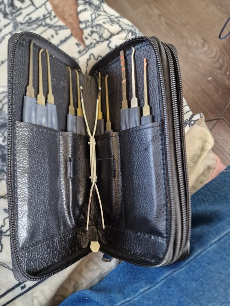 Lockpick Set in Etui - Compleet en Draagbaar, Ophalen of Verzenden, Nieuw