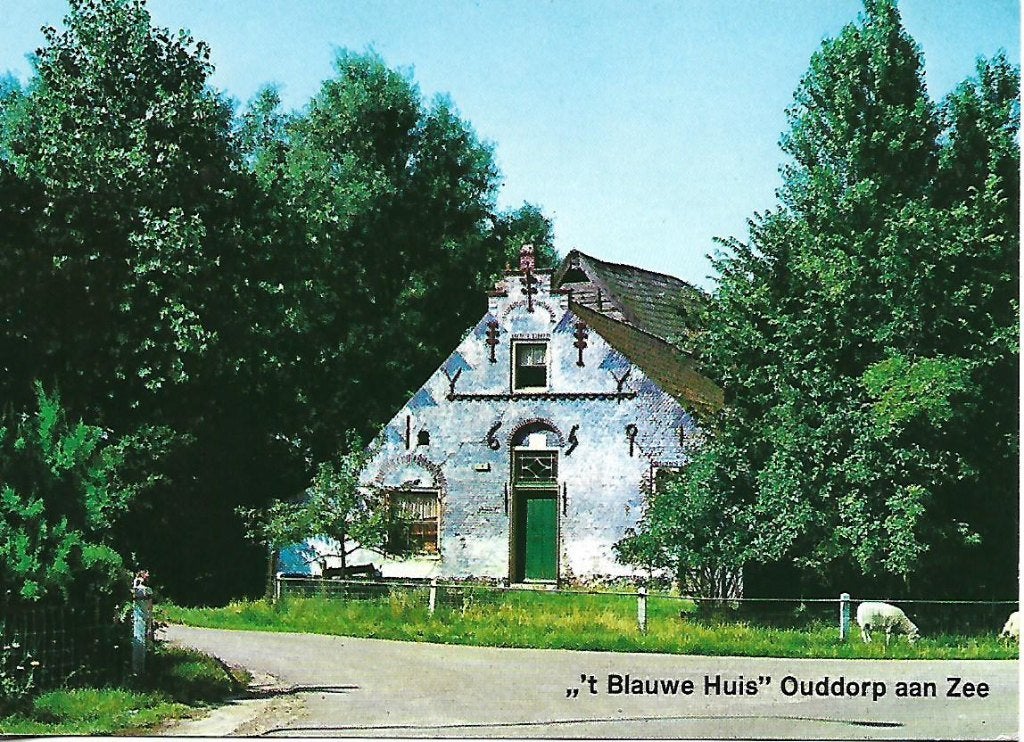 Ouddorp- -'t Blauwe Huis., Verzenden, 1980 tot heden, Gelopen, Zuid-Holland