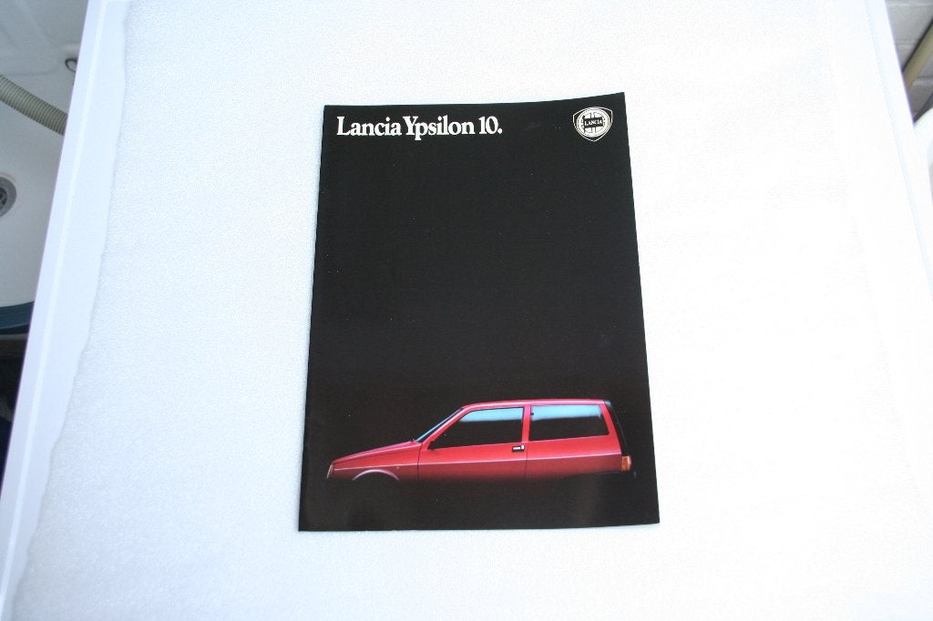 Folder Lancia Ypsilon 10 (30), Boeken, Ophalen of Verzenden, Nieuw, Overige merken