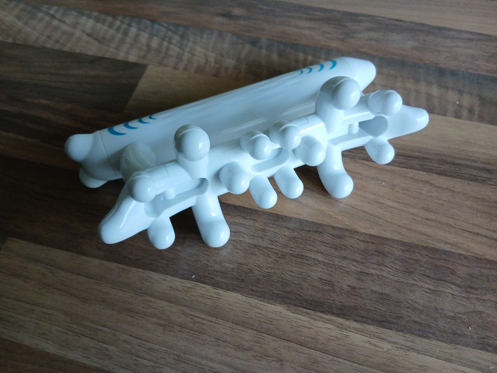 Witte massage roller voor rug en nek, Sport en Fitness, Ophalen, Gebruikt, Overige typen