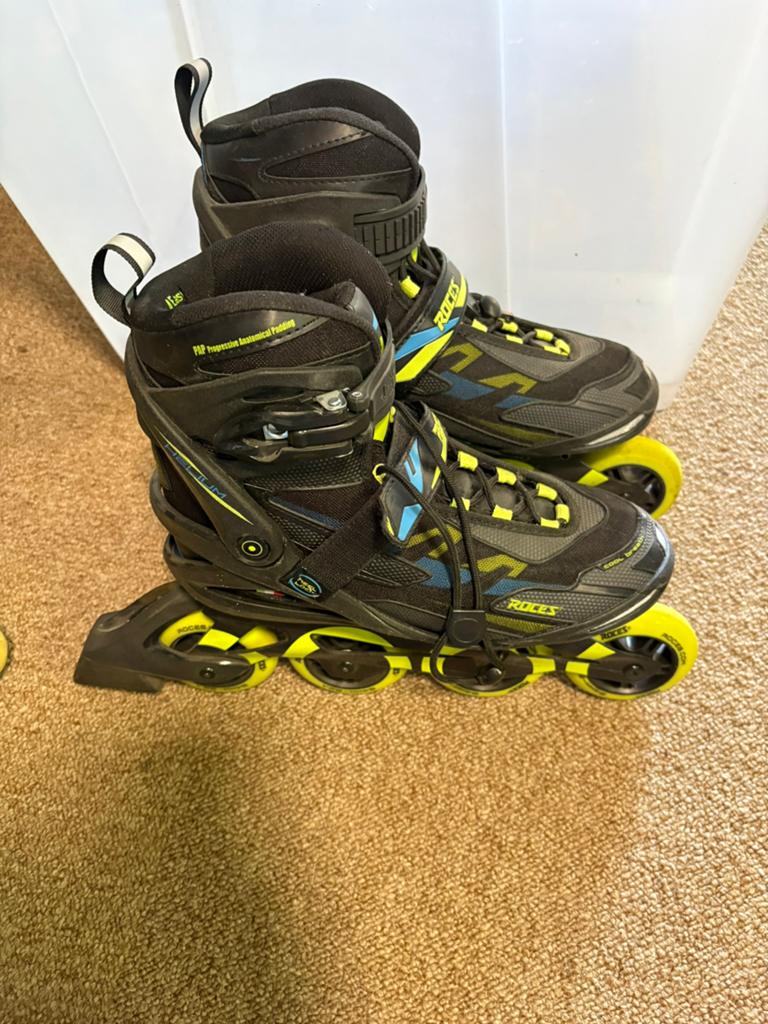 Roces skeelers maat 42 (valt als 40), Sport en Fitness, Skeelers, Ophalen, Roces, Zo goed als nieuw, Inline skates 4 wielen