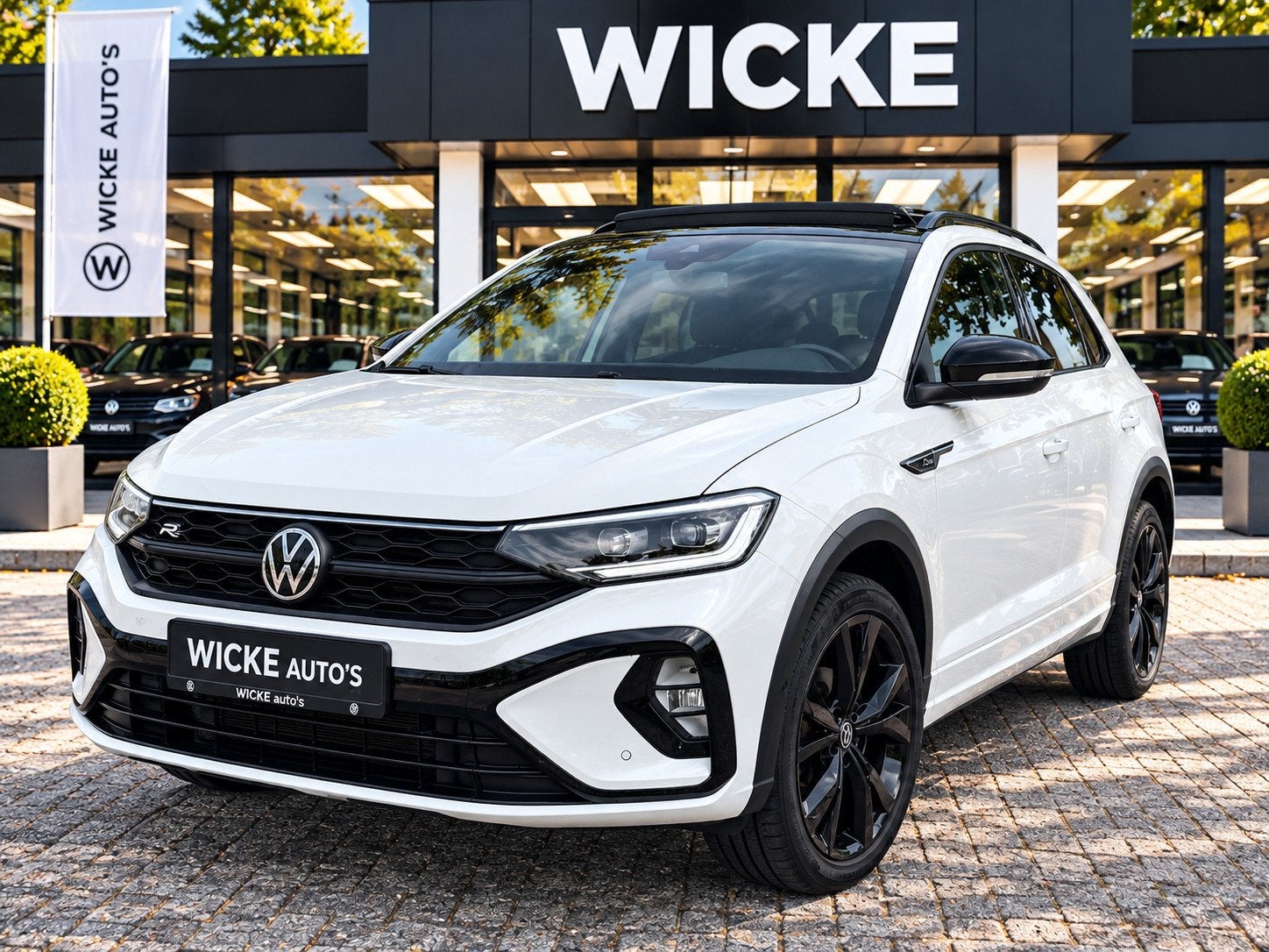 Volkswagen Taigo 1.5 TSI 2X R-Line DSG Panorama Camera Virtu, Dealer onderhouden, Zwart, 150 pk, 1192 kg