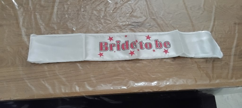 sjerp bride to be, Ophalen of Verzenden, Nieuw, Versiering, Geboorte of Huwelijk