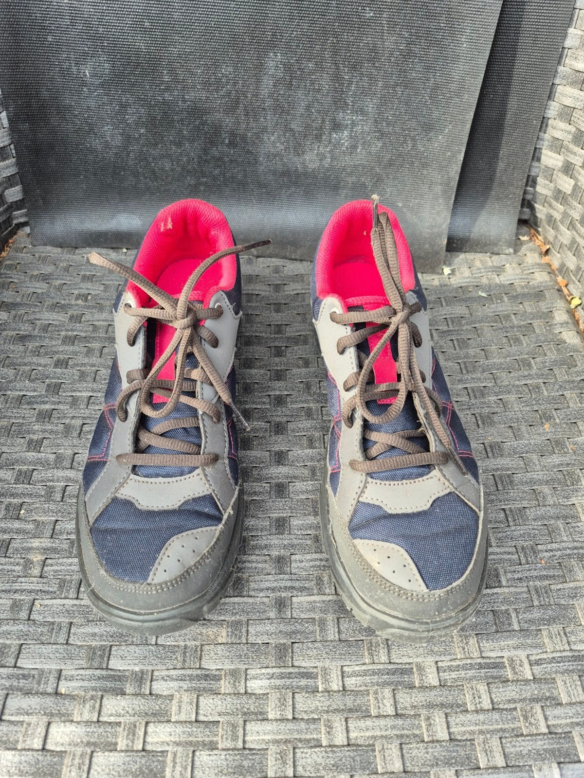 Decathlon NH100 Wandel- en Trekkingschoenen Dames, Blauw, Zo goed als nieuw, Decathlon, Wandelschoenen