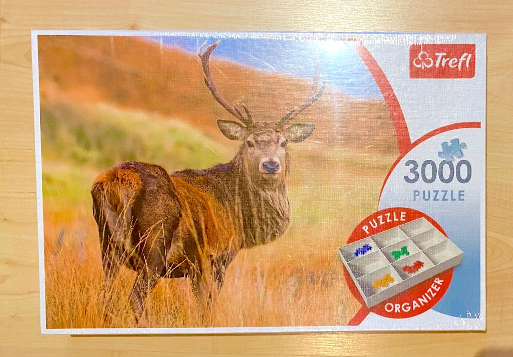 NIEUW in folie! Trefl hert puzzel, 3000 stuks, Ophalen of Verzenden, Meer dan 1500 stukjes, Nieuw, Legpuzzel