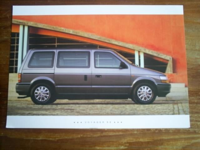 Chrysler [ Chrijsler ] Voyager SE [ 94 / 95 ], Boeken, Verzenden, Zo goed als nieuw, Overige merken