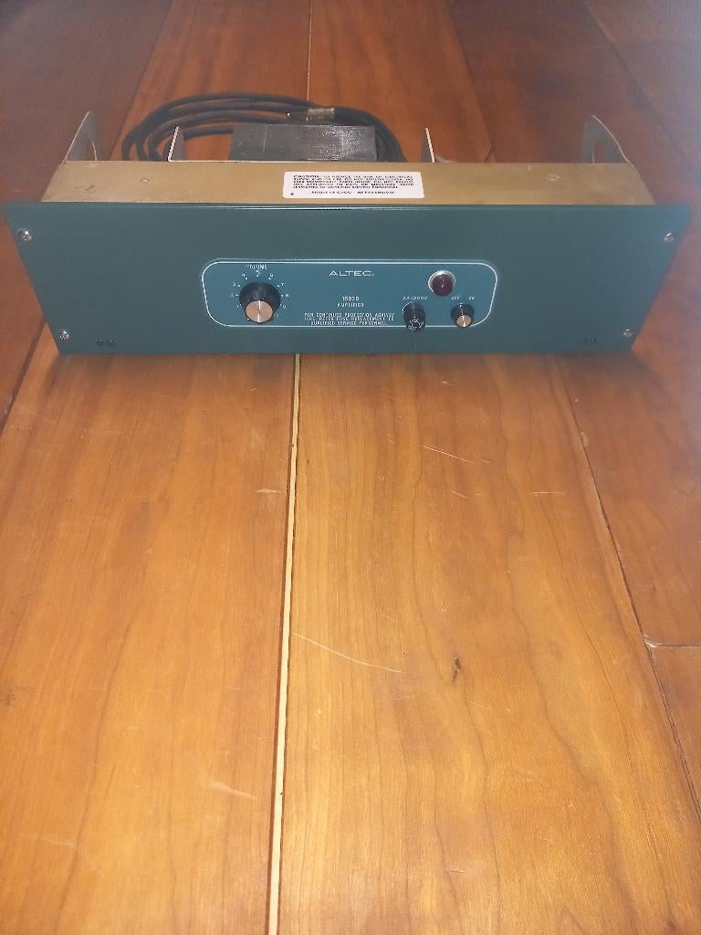 Vintage Altec 1593B mono versterker, Audio, Tv en Foto, Ophalen, Gebruikt, Audio