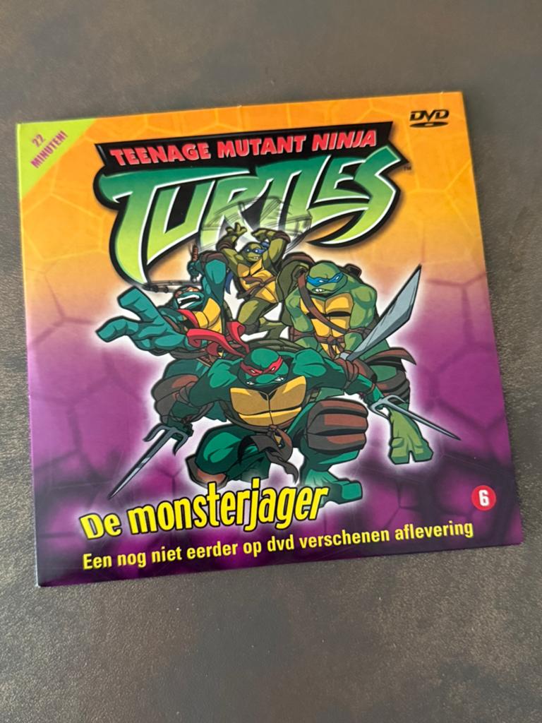 Teenage Mutant Ninja Turtles: De Monsterjager DVD, Cd's en Dvd's, Avontuur, Ophalen of Verzenden, Zo goed als nieuw, Vanaf 6 jaar