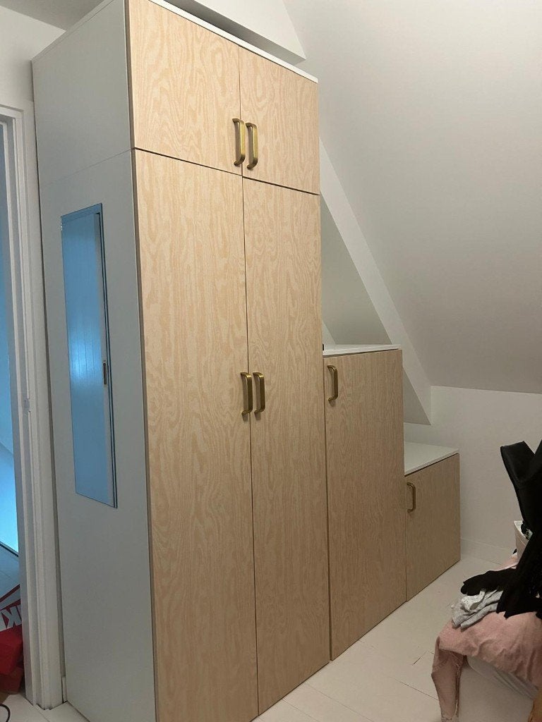 IKEA Platsa Kledingkast (geheel of in delen), 100 tot 150 cm, Modern,, Zo goed als nieuw, 150 tot 200 cm