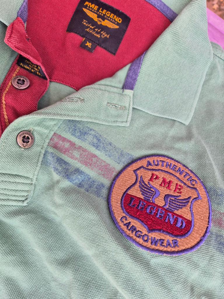 Pme Legend Pall Mall polo shirt Groen maat XL, ., Maat 56/58 (XL), Ophalen of Verzenden, Zo goed als nieuw