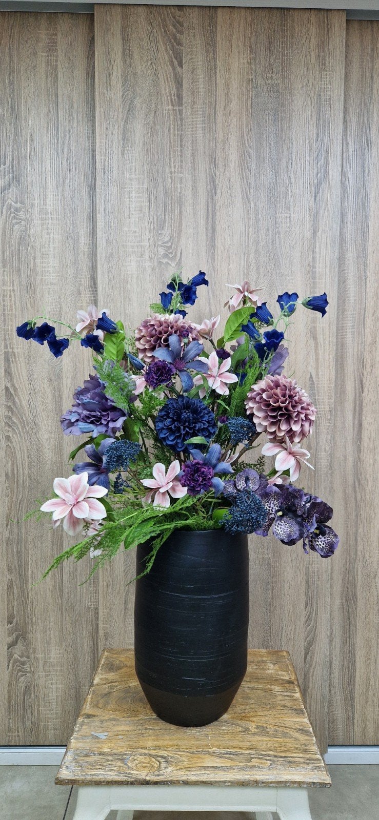 schitterend bloemstuk zijdebloemen, Ophalen of Verzenden, ., ., .