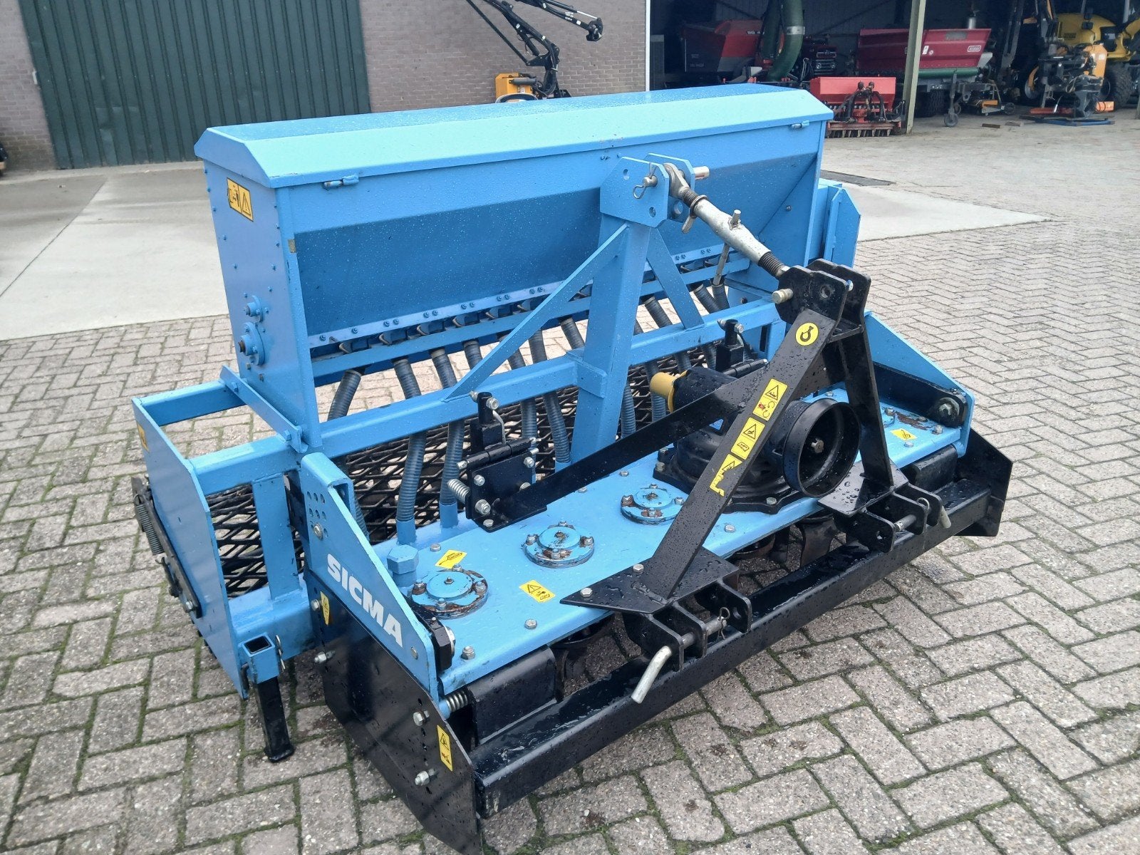 2 x graszaaimachine zaaimachine 1.50 en 1.80