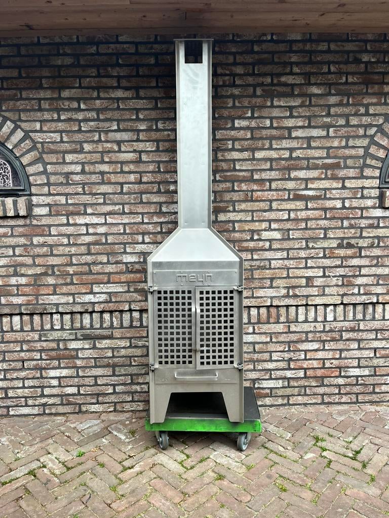 Rvs tuinhaard terraskachel, Ophalen, Nieuw