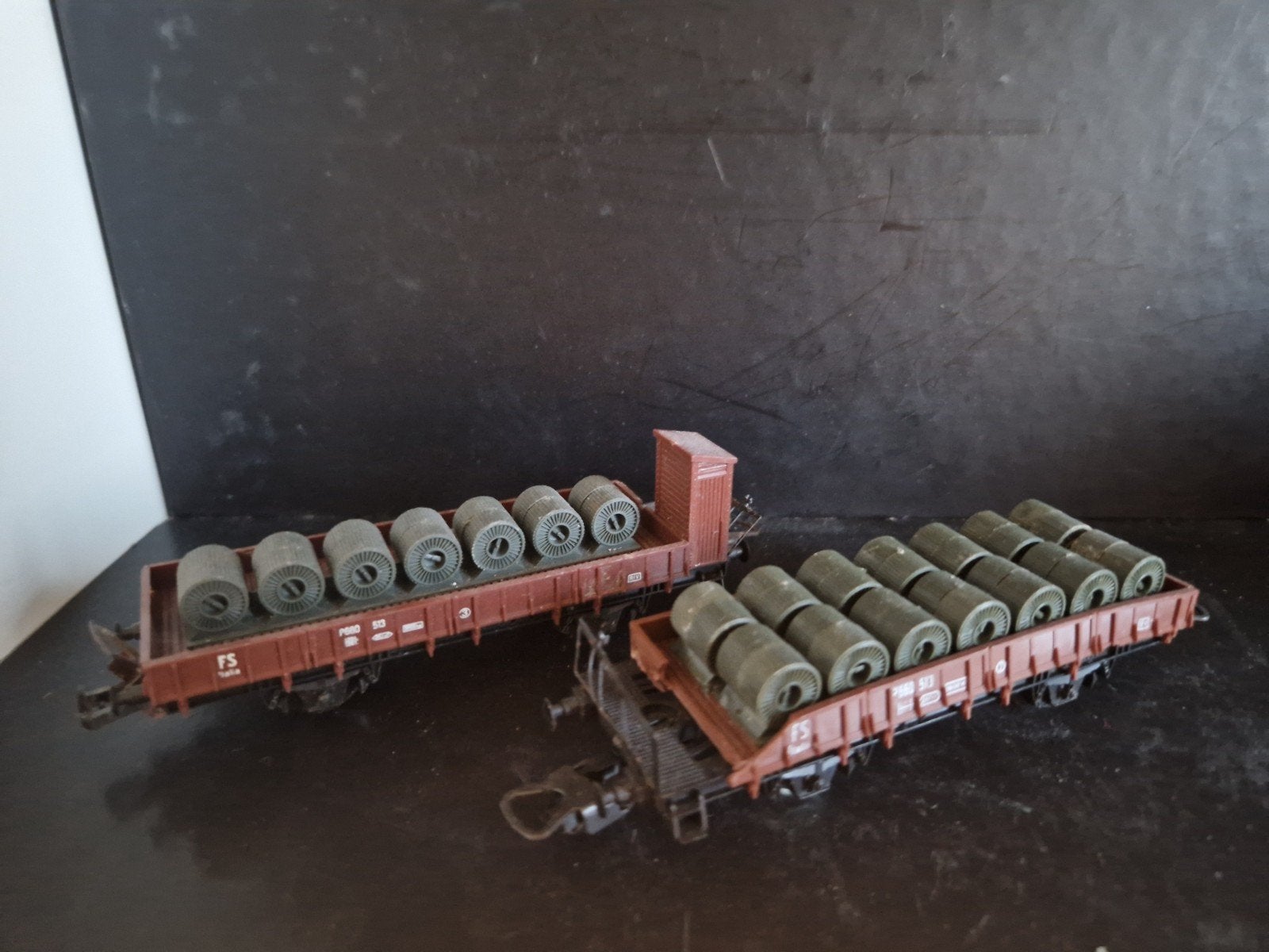 Lima wagons met lading - Zo goed als nieuw, Ophalen of Verzenden, Zo goed als nieuw, Wagon, Lima