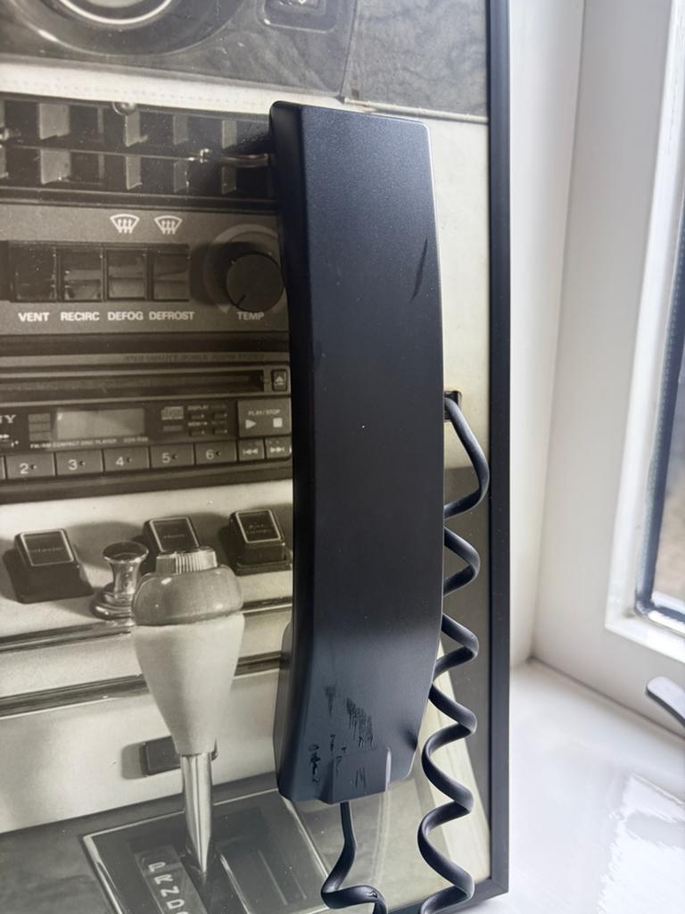 Vintage Telefoon Hoorn met Toetsenbord - Decoratief, Ophalen of Verzenden