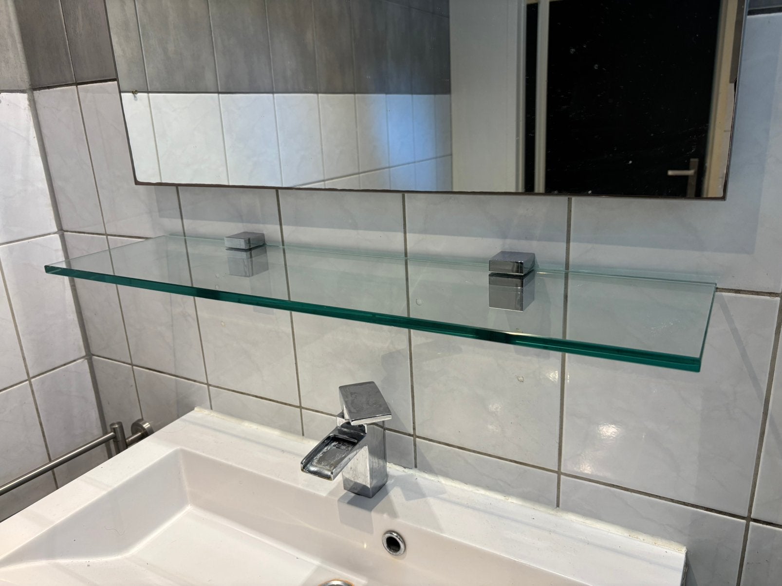 Planchet 80x20x1,2cm, Ophalen, Zo goed als nieuw, Glas, Overige typen