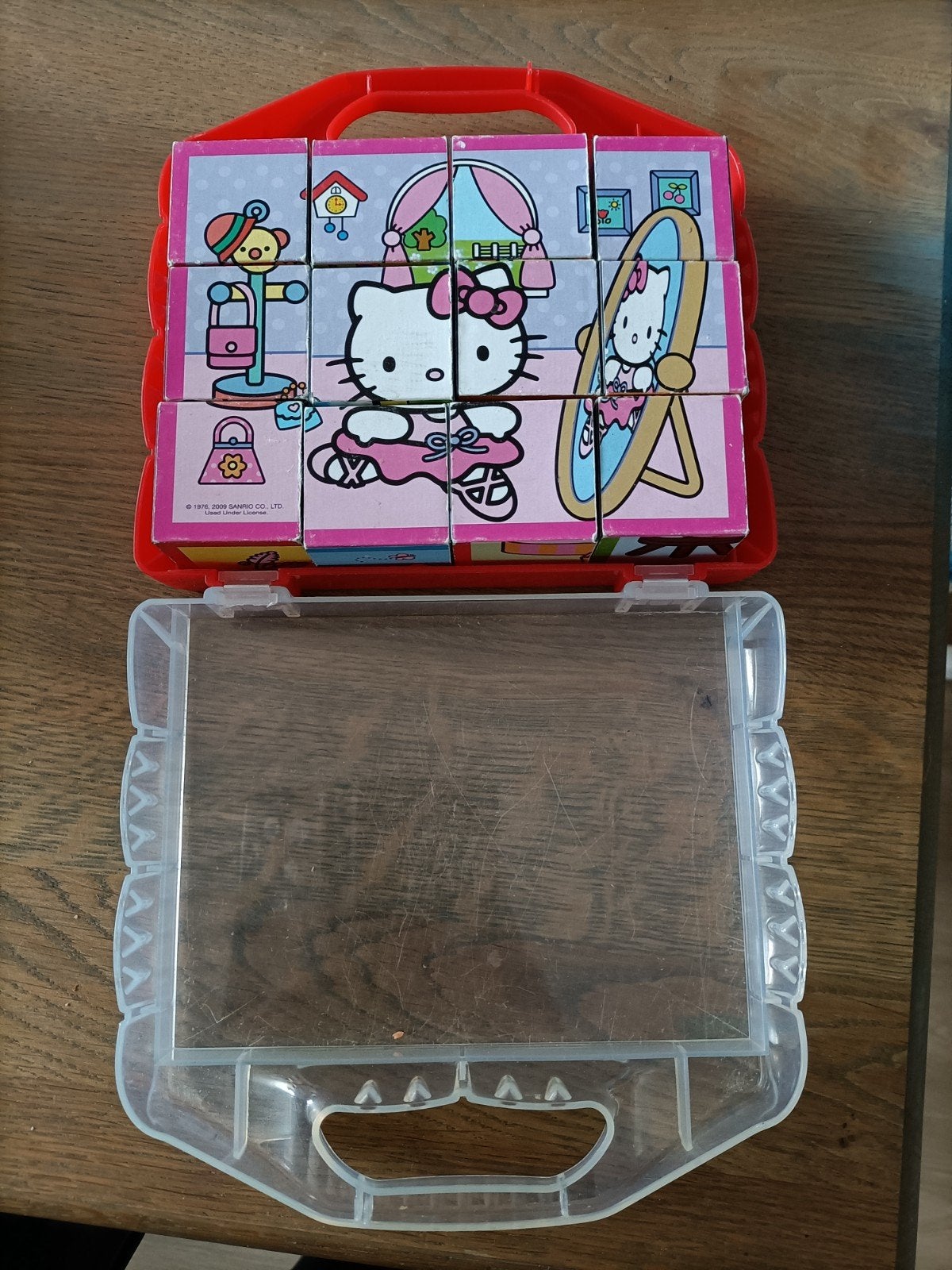 puzzel blokjes van Hello Kitty, Spelcomputers en Games, Ophalen, Zo goed als nieuw, Overige modellen