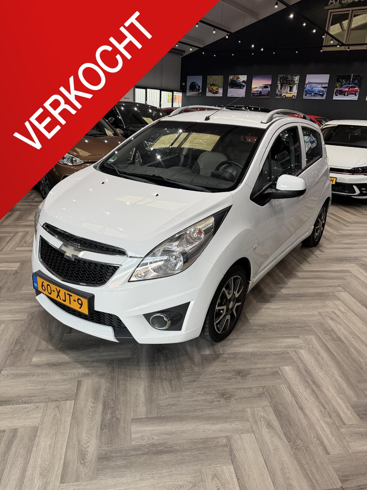 Chevrolet Spark 1.0 16V LT White Limited Edition Bi-Fuel, Euro 5, 4 cilinders, Wit, Origineel Nederlands