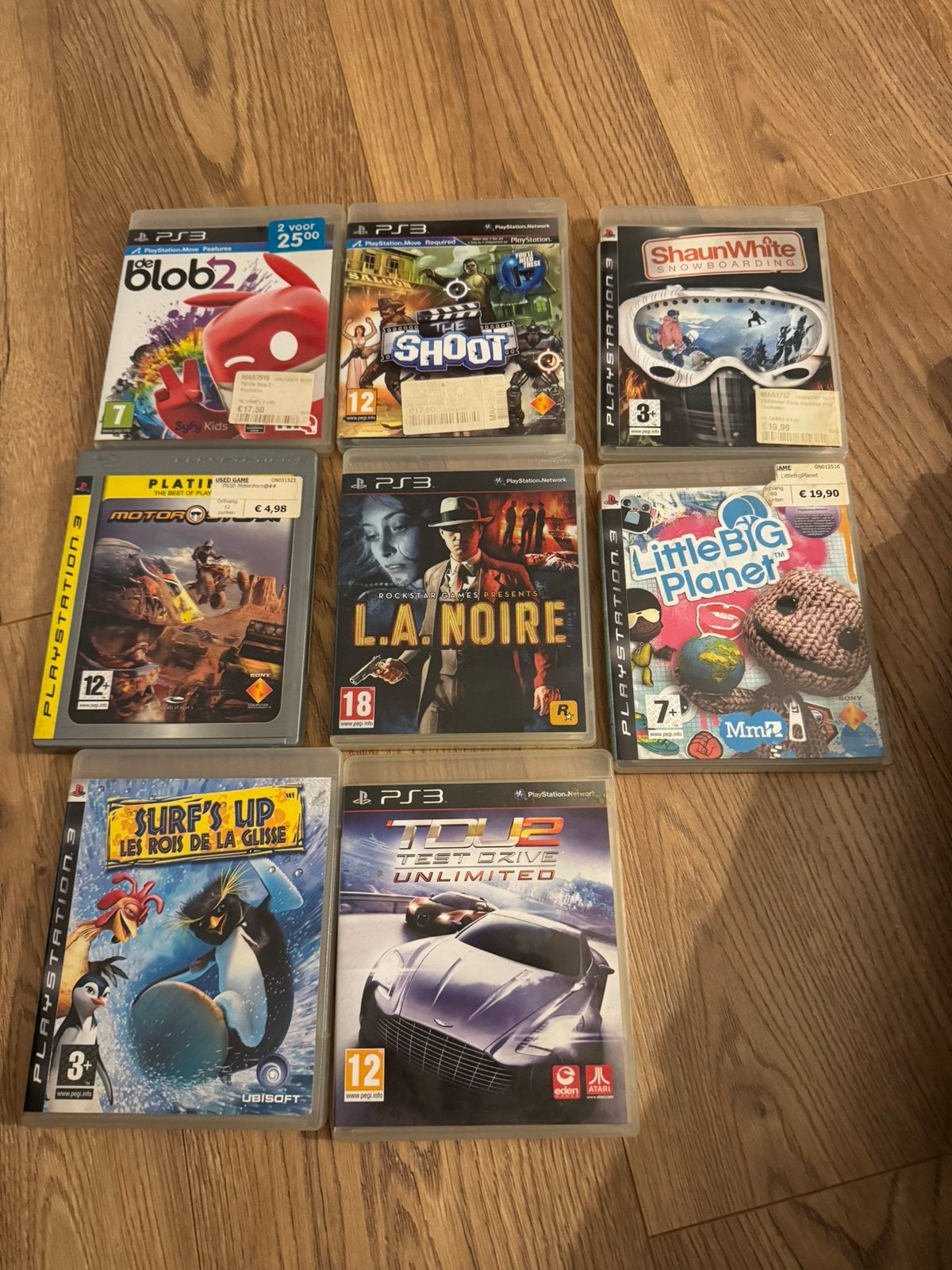 8 PS3 games, 3 spelers of meer, Ophalen of Verzenden, Zo goed als nieuw, Vanaf 3 jaar