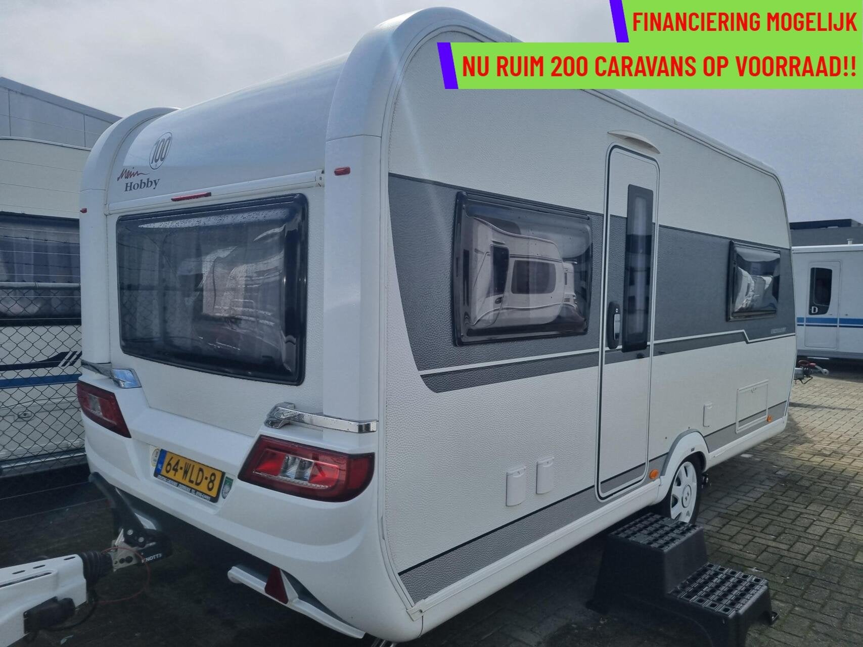 Hobby 495 UFE EXCELLENT FRANSBED + RONDZIT+ MOVER + VOORTENT, Rondzit, Hobby, Bedrijf, Mover