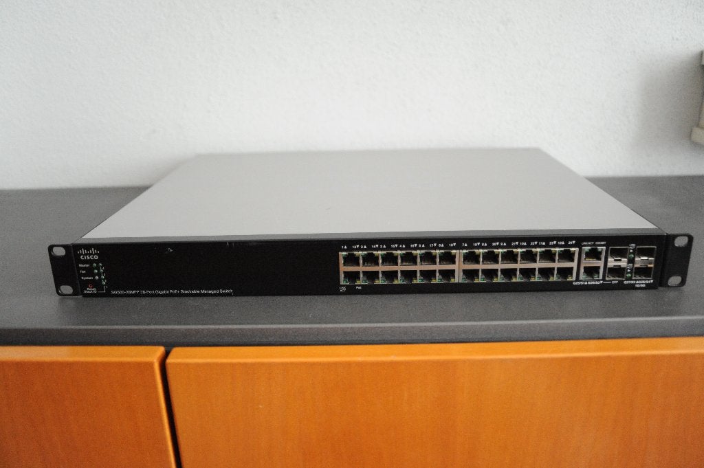 Cisco SG500-28MPP, Ophalen, Gebruikt