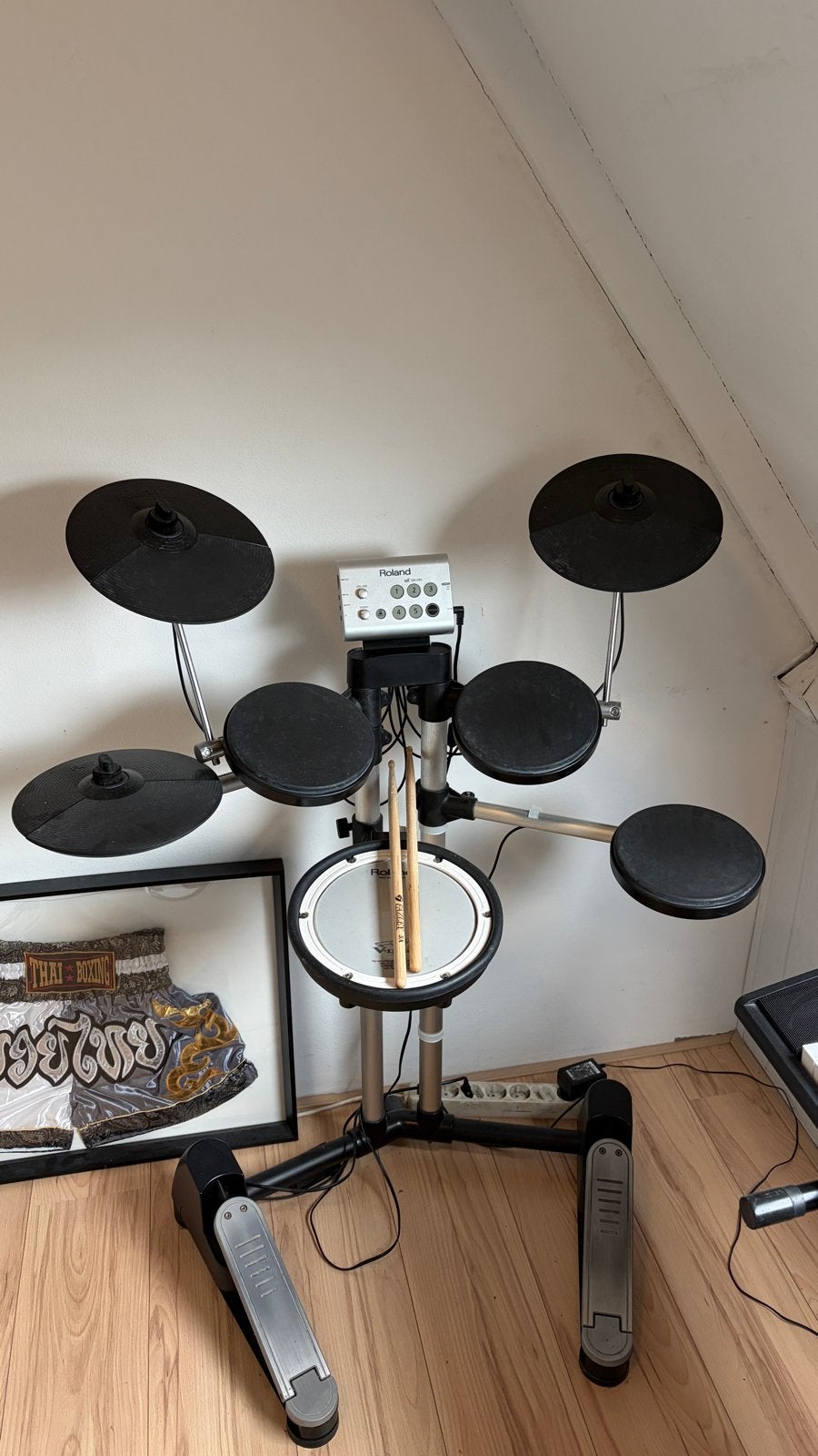 Roland HD-1 V-Drums Lite Elektronisch Drumstel, Ophalen, Gebruikt, Roland, Elektronisch