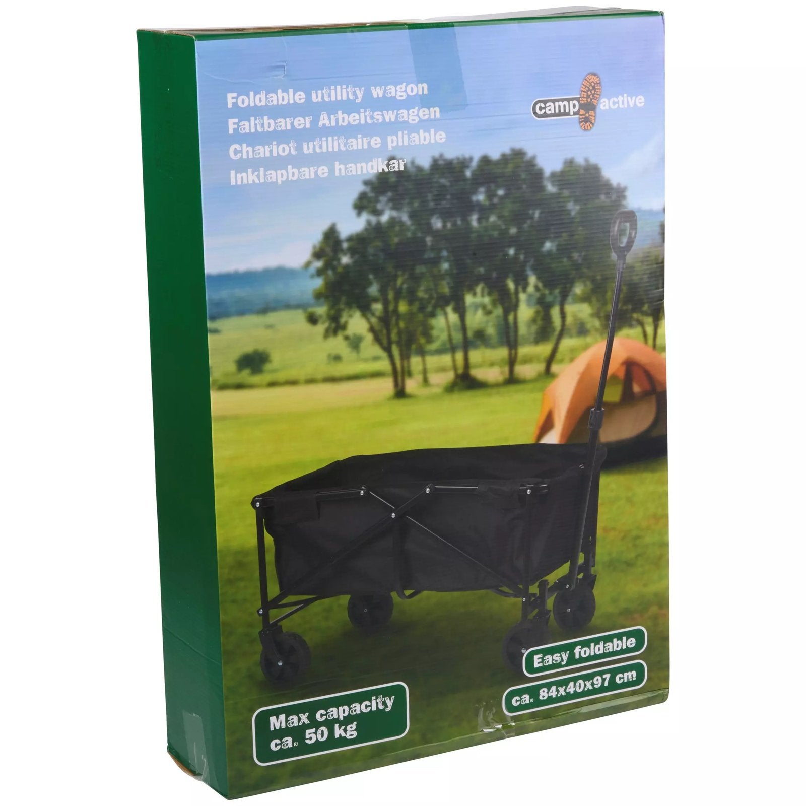 camp active inklapbaar handkar 50 kg, Ophalen, Nieuw, Overige typen