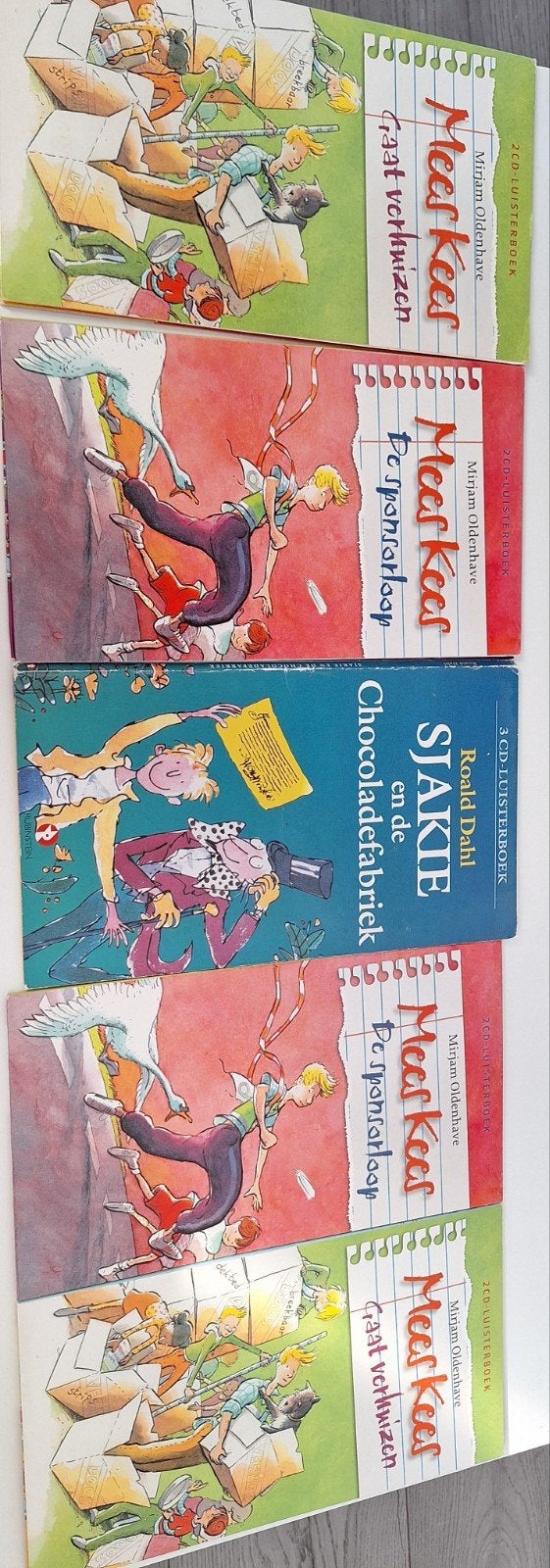 Mees Kees en Sjakie luisterboeken - 5 stuks, Ophalen of Verzenden, Gelezen, Fictie algemeen