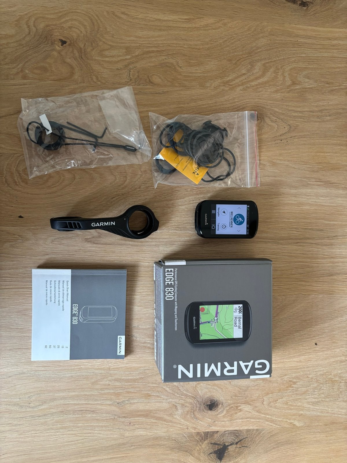 Garmin Edge 830 Fietscomputer - touchscreen, Fietsen en Brommers, Fietsaccessoires | Fietscomputers, Verzenden, Zo goed als nieuw