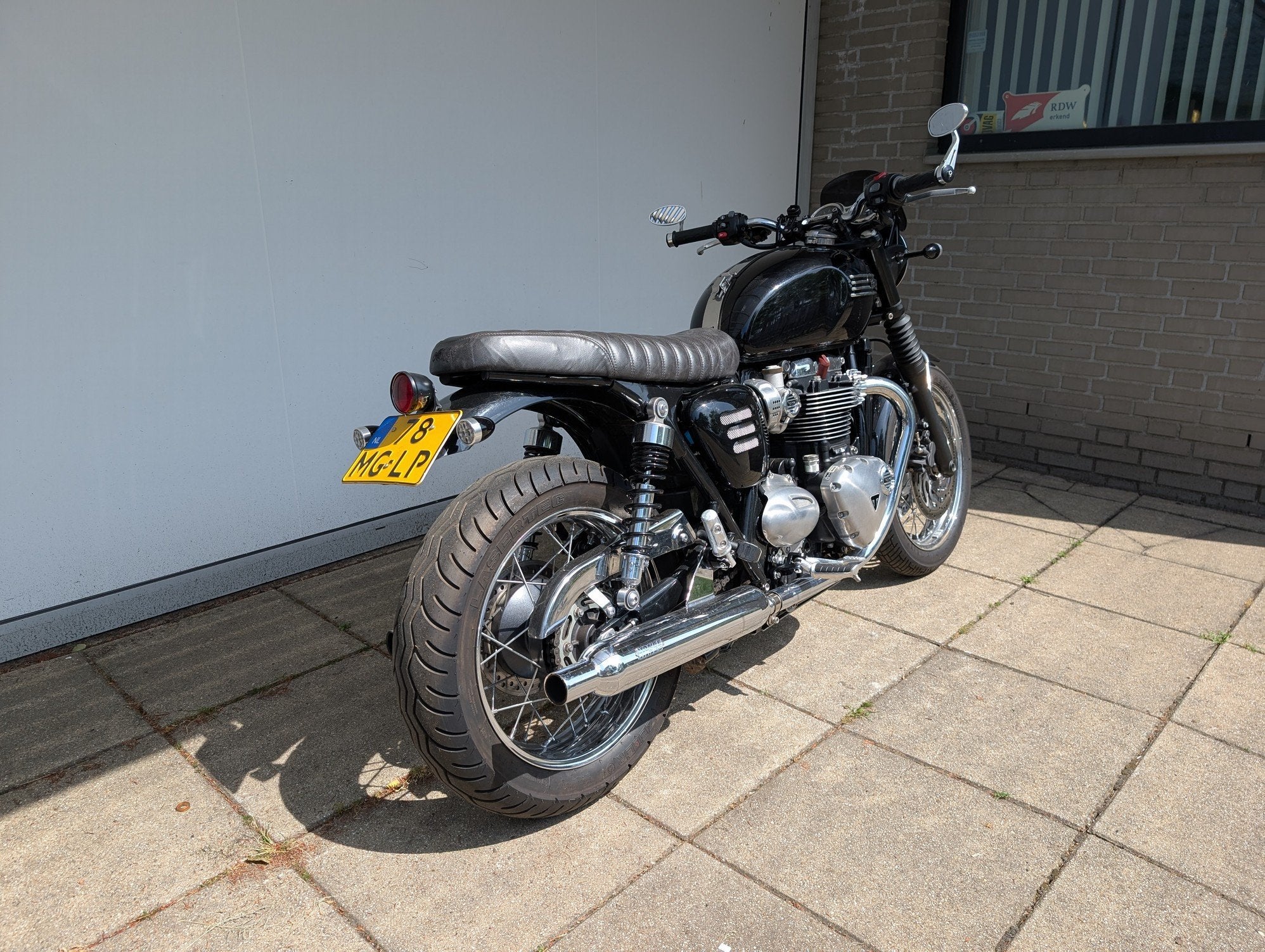 Triumph Bonneville T 120 (bj 2016), Triumph Motocycles, Bedrijf, Triumph.Benelux@triumph.co.uk, De Droogmakerij 40A
1851 LX   Heiloo, NL