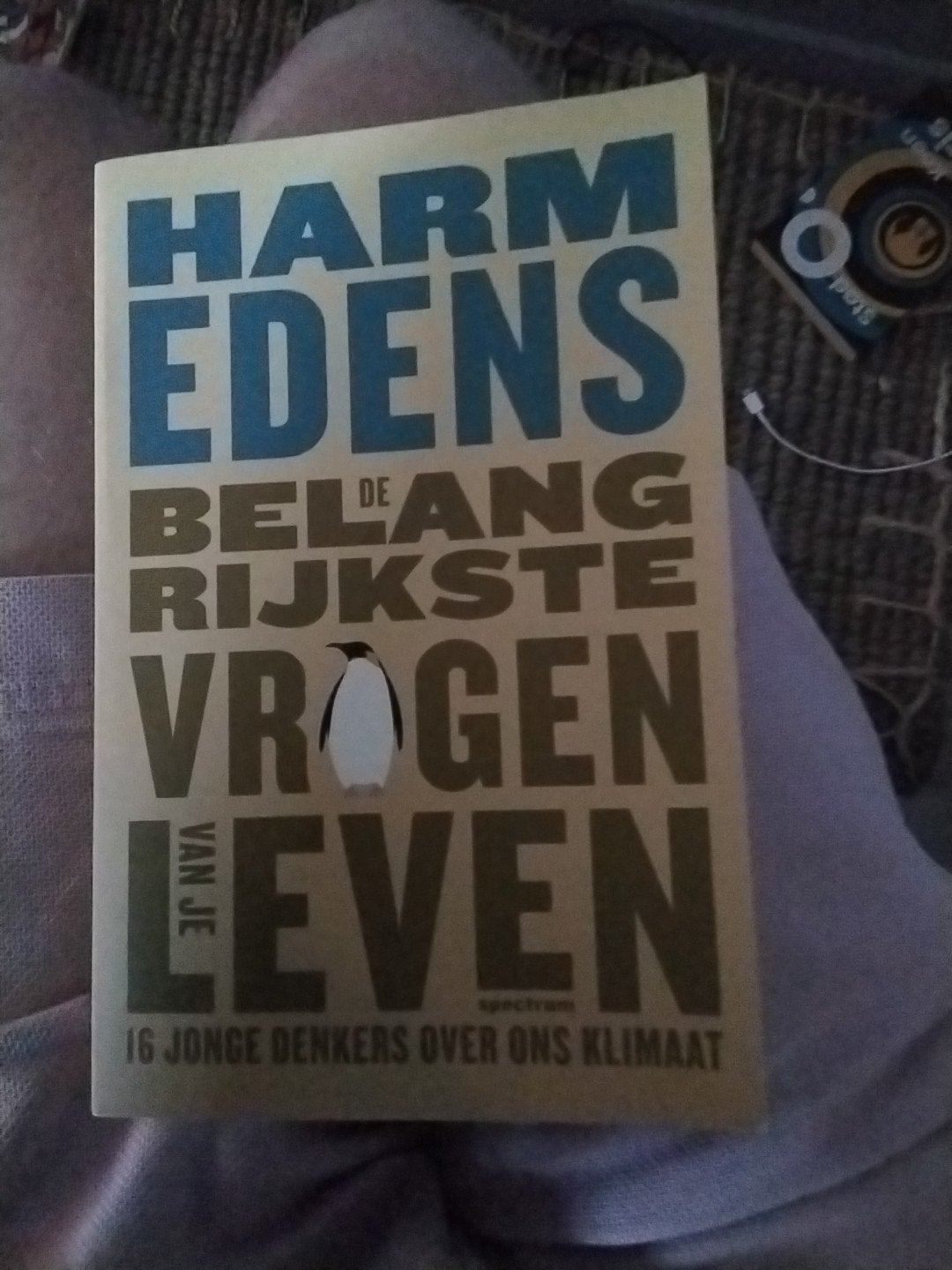 HARM EDENS - De Belangrijkste Vragen van je Leven gesigneerd, Ophalen of Verzenden, Zo goed als nieuw, Harm Edens, Nederland