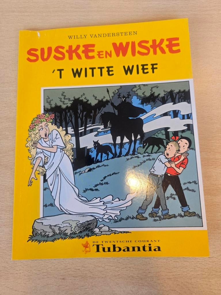 Suske en Wiske - 't Witte wief, Boeken, Eén stripboek, Ophalen of Verzenden, Zo goed als nieuw, Wilbert van der Steen