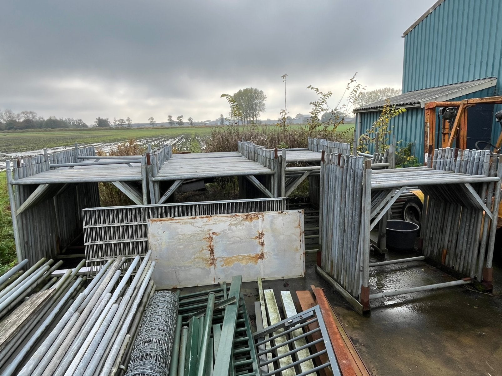 Steiger, Ophalen, Gebruikt, Gevelsteiger, 5 meter of hoger